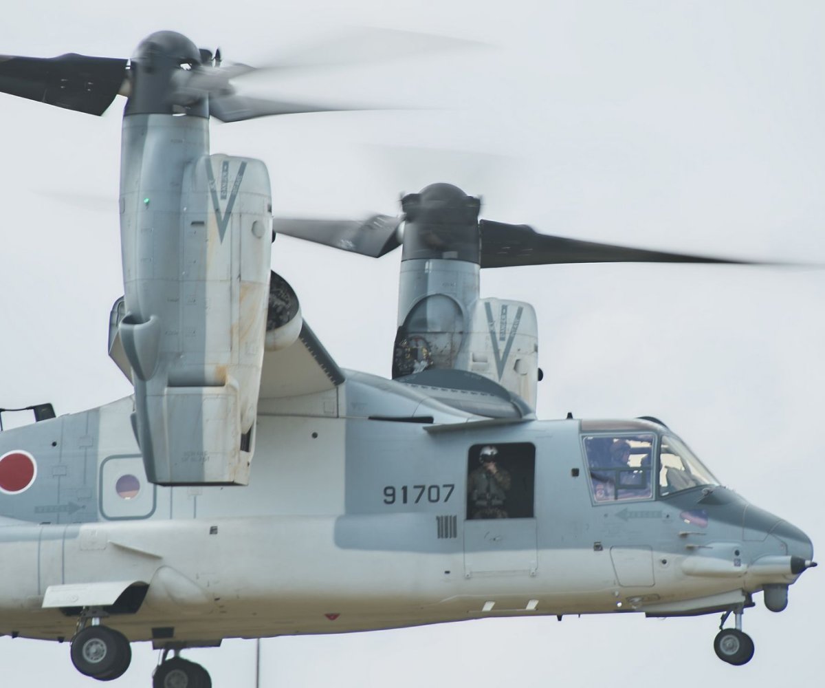 Japan Demands Suspension Of All Non-Emergency V-22 Osprey Flights After ...